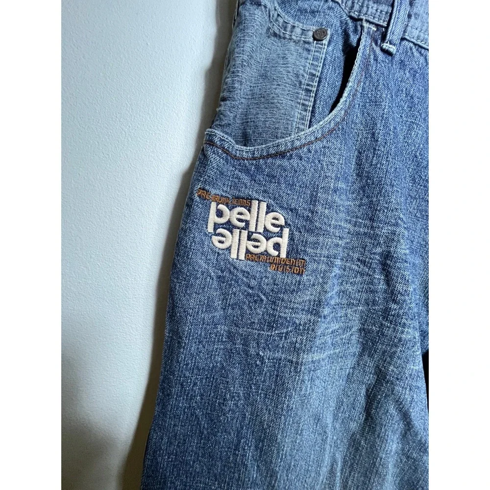 Vintage Pelle Pelle Marc Buchanan Baggy Carpenter Jeans Blue Denim